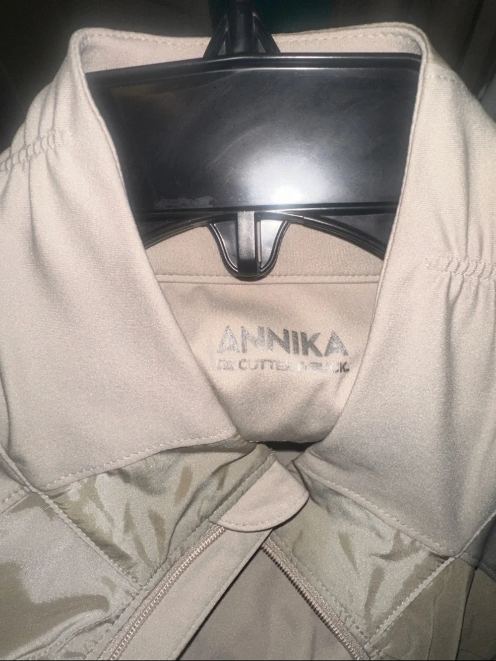 Tan Full-Zip Active Jacket - Picture 5 of 5